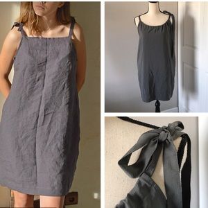 ❤️3X20 OLD NAVY Women Grey Textured Summer Dress | XS